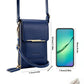 🎁50 % rabatt👜📱Enkel och elegant plånbok med pekskärm för damer, att bära över axeln