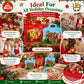 🎁50 % RABATT!!! – Redo för julen!🎅Enkelt att fylla, enkelt att försluta🎄Festliga självförslutande godispåsar – Jultomten & snögubbe-motiv | Återförslutningsbara, livsmedelsgodkända & perfekta för kakor, choklad & små presenter🎅⛄