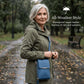 🎁50 % rabatt👜📱Enkel och elegant plånbok med pekskärm för damer, att bära över axeln