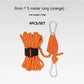 🔥Bärbar Justerbar Fix Tält Hög styrka Snabb frigöring Remskiva Camping Rope (4 Pcs / Set)