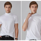 🔈🔈2026 Hot Sale - 50 % rabatt🎁Höghalsad slim fit-T-shirt för mä