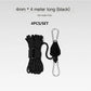 🔥Bärbar Justerbar Fix Tält Hög styrka Snabb frigöring Remskiva Camping Rope (4 Pcs / Set)