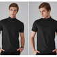 🔈🔈2026 Hot Sale - 50 % rabatt🎁Höghalsad slim fit-T-shirt för mä