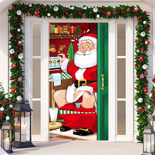 🎄Tidig julförsäljning - 💥Få 49% rabatt för dig!🎅Jul 2025 ytterdörrdekoration🎅