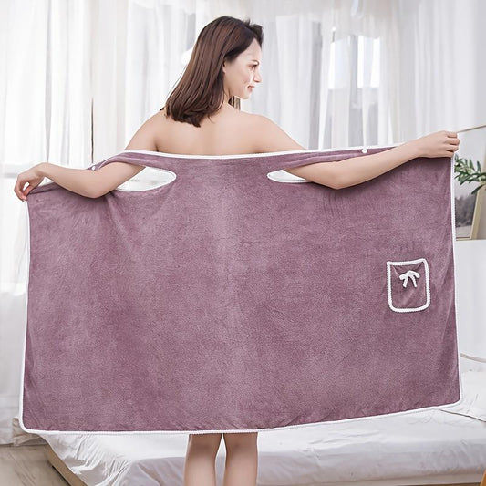 💖 Absorberande badhandduk i korallfleece