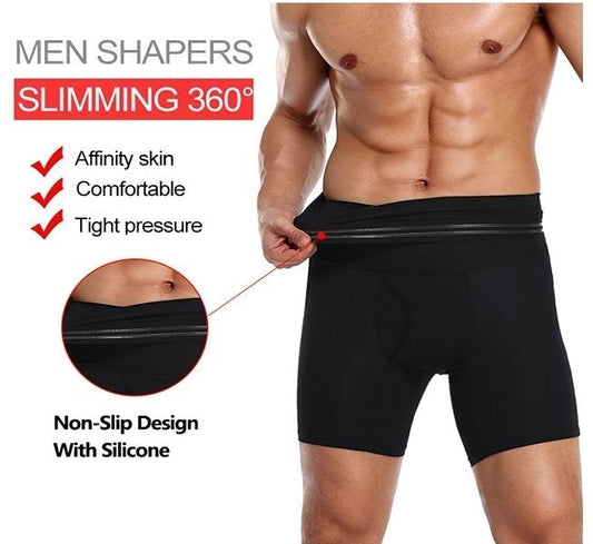 Herr shapewear med magkontroll och hög midja