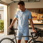 🏆SISTA DAGEN 50% REA🔥Set med kortärmade shorts för män i fritidsstil