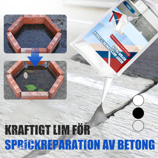 💫2025 uppgraderad version 50% rabatt under en begränsad tid ✨Betongsprickreparation starkt lim, miljövänligt material