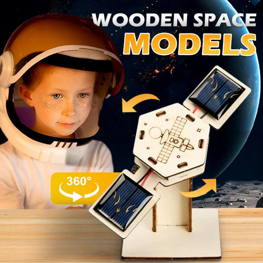 🚀 Kreativa modeller av artificiella satelliter i rymden 🌍