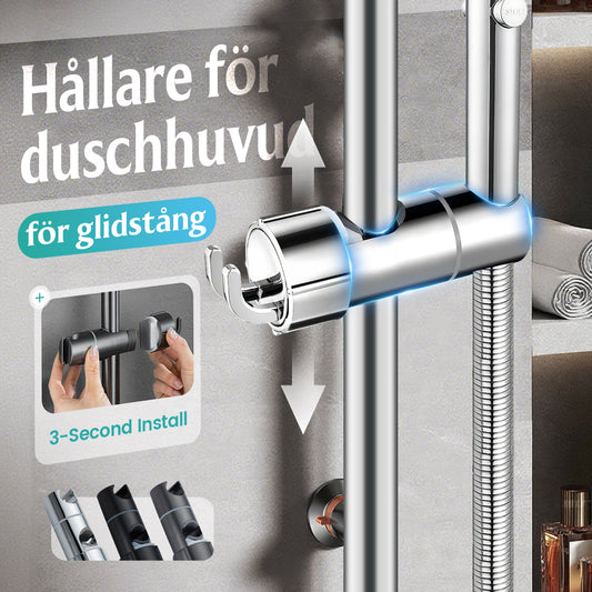 ✨🚿 51 % rabatt! 🎁 Duschhållare utan borrning – omedelbar installation, extremt stabil