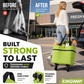🛒 50% RABATT NU! 🧳 2‑i‑1 Hopfällbar Shoppingvagn – Stor Kapacitet & Slitstarkt Oxford-tyg – Perfekt för Matbutik, Marknad, Camping & Resor 🌿