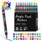Dubbelspetsad akrylmarker