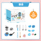 👧🏻 50% REA NU! 🎁 Mini-Köksleksak 22-delars Set - Äkta Ljud & Belysning, Perfekt Present för Barns Kreativa Lek 🍳✨