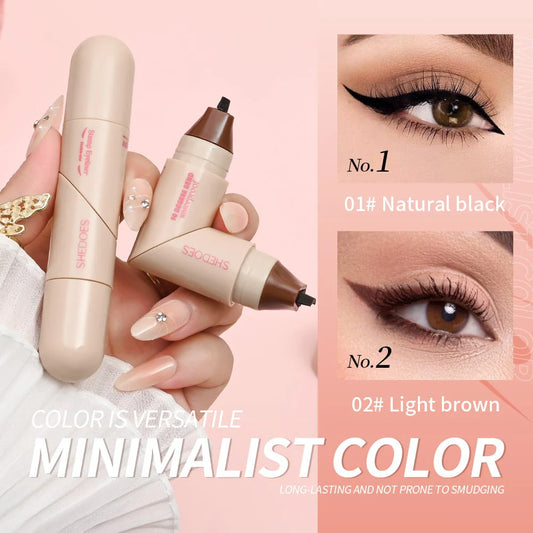 💞SISTA DAGEN – KÖP 1 FÅ 1 GRATIS💞Roterande eyeliner-stämpelpenna