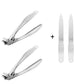 📢📢50 % RABATT!! ✂️ Perfekt böjd design | Nagelklippare i rostfritt stål | Enkelt grepp för äldre ✨【50 % RABATT】