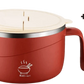 🍜✨ 50% RABATT! | Isolerad Ramen-skål i 304 Rostfritt Stål – 1200ml, Läcksäker & Dubbelväggig!