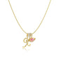 💖 SISTA DAGEN – 51 % RABATT ✨3-lagers halsband med initialer A-Z🎀 | Personligt och elegant