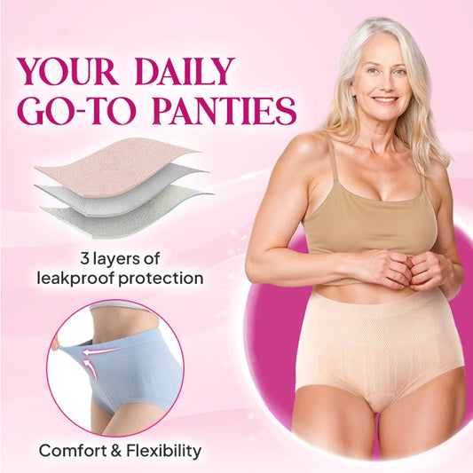 💥Årets slutrea – 49 % rabatt💞 Läckagesäker högmidjad tummy control-trosa som lyfter rumpan