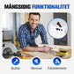 Dubbelsidigt bultmätkort (rostfritt stål)💥