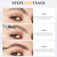🌸3D Vattentät Microblading Ögonbrynspenna 4 Gaffelspets Tatueringspenna (🔥köp 1 få 1 gratis)