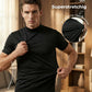 🔈🔈2026 Hot Sale - 50 % rabatt🎁Höghalsad slim fit-T-shirt för mä