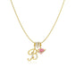 💖 SISTA DAGEN – 51 % RABATT ✨3-lagers halsband med initialer A-Z🎀 | Personligt och elegant