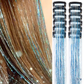 🏆Flash 49 %⚡50 000+ sålda! Nästan slut -✨Clip-in Tinsel Hair Extensions（En uppsättning med 12 delar）