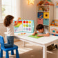 📚🧲Montessori Magnetisk bok Fraktionspussel för barn