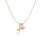 💖 SISTA DAGEN – 51 % RABATT ✨3-lagers halsband med initialer A-Z🎀 | Personligt och elegant