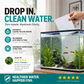 🔥🎁Nyhet 50 % RABATT🔥🐠 Akvarieklargörande ark – Klart vatten på 24h