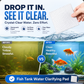 🔥🎁Nyhet 50 % RABATT🔥🐠 Akvarieklargörande ark – Klart vatten på 24h