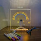 🎨 Lysande LED-ritbräda för barn