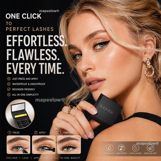 🥳STOR REA 2026🥳💞Över 50 000 sålda!💄✨ 50 % RABATT! 3-i-1 Eyeliner och Undre Fransstämpelkit