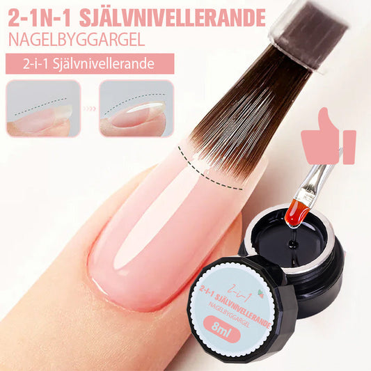 🔥3-i-1 Självnivellerande Nagelbyggargel
