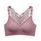 🦋 50% RABATT NU! 👙 Bygellös BH med Fjärilsbroderi – Is-silke Komfort & Lyft – Perfekt för Plus Size – Bär Hela Dagen 💕