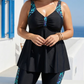 🏖️Sommarrea – 50 % rabatt🌊Tankini-överdel och shorts i stora storlekar för kvinnor ✨