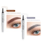 🌸3D Vattentät Microblading Ögonbrynspenna 4 Gaffelspets Tatueringspenna (🔥köp 1 få 1 gratis)