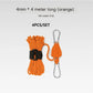 🔥Bärbar Justerbar Fix Tält Hög styrka Snabb frigöring Remskiva Camping Rope (4 Pcs / Set)
