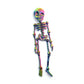 3D-printad magnetisk figur i form av ett vintage-skelett🎃