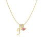 💖 SISTA DAGEN – 51 % RABATT ✨3-lagers halsband med initialer A-Z🎀 | Personligt och elegant