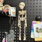 3D-printad magnetisk figur i form av ett vintage-skelett🎃