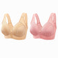 👙 50 % RABATT! 🌸 Andningsbar bomulls-BH med knapprad – Lätt att ta på och av, mjuk och bekväm att bära & Justerbar passform🎀