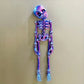 3D-printad magnetisk figur i form av ett vintage-skelett🎃