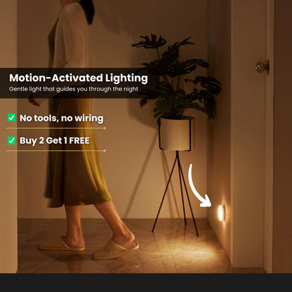 🔥🎁Buy 1 Get 1 Free💥⏳Energy-Efficient LED Motion Sensor Light