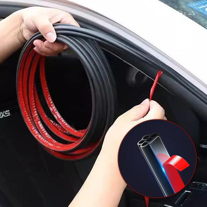 🚗 KÖP 2 FÅ 1 GRATIS! 🛡️ Gummitätningslist för minskning av bilbuller – Enkel installation, effektiv minskning av damm- och vindbuller för dörrar och fönster ✨🔇