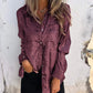 ✨✨Casual Fashionable Lapel Shirt för kvinnor