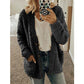 Höst och vinter Plus Size Cardigan Casual Velvet Short Jacket
