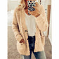 Höst och vinter Plus Size Cardigan Casual Velvet Short Jacket