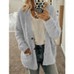 Höst och vinter Plus Size Cardigan Casual Velvet Short Jacket