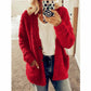 Höst och vinter Plus Size Cardigan Casual Velvet Short Jacket